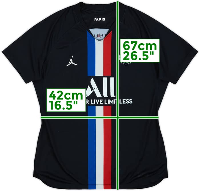 2019-20 Paris Saint-Germain Fourth Shirt - 5/10 - (Women's L)