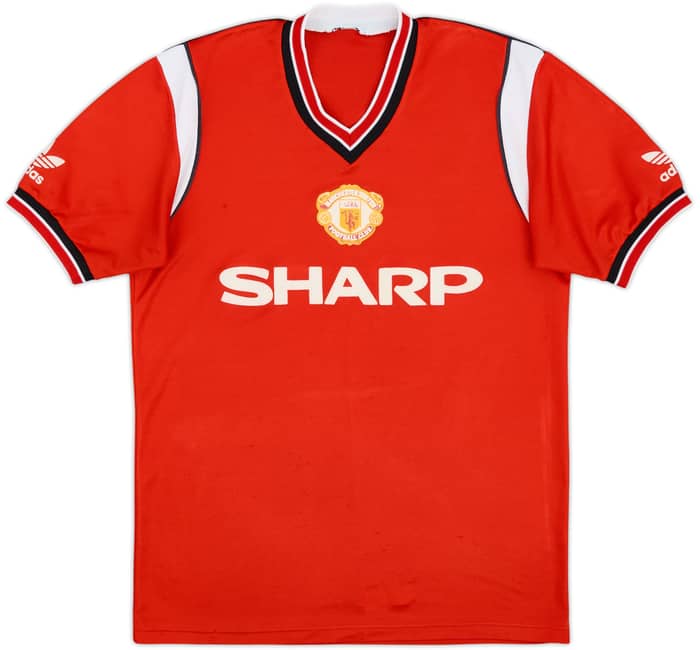 1984-86 Manchester United Home Shirt - 5/10 - (S)