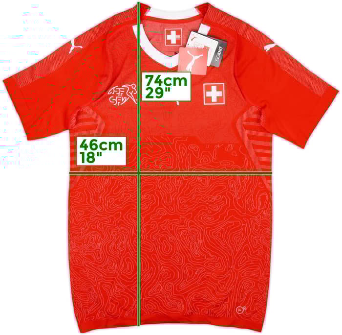 2018-20 Switzerland Authentic Home Shirt (XL)
