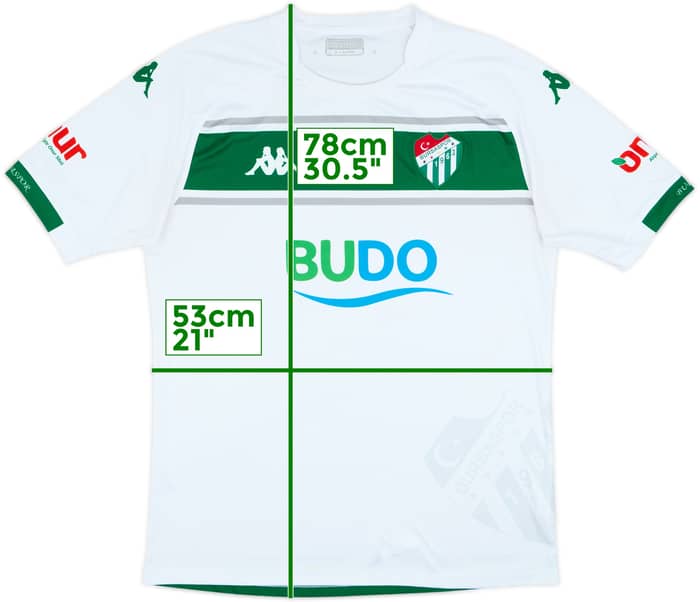 Camiseta de local del Bursaspor 2019-20 - 8/10 - (XL)