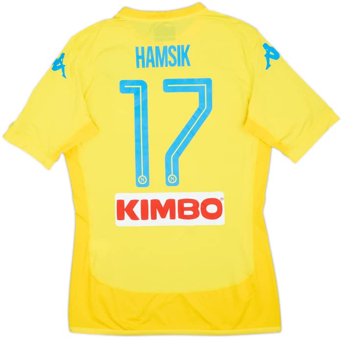 2017-18 Napoli Authentic Away Shirt Hamsik #17 (XL)