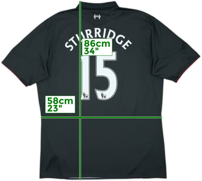 2015-16 Liverpool Third Shirt Sturridge #15 - 10/10 - (XXL)