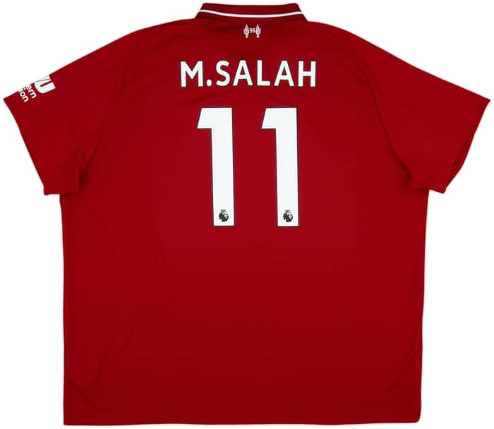 2018-19 Liverpool Home Shirt M.Salah #11 - 7/10 - (3XL)
