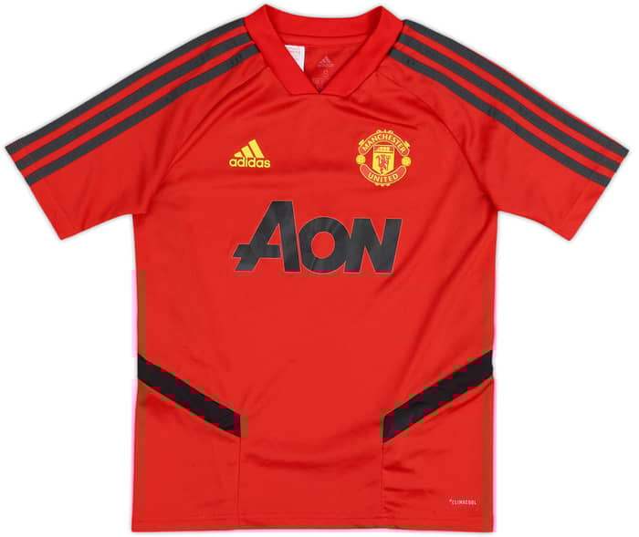2019-20 Manchester United adidas Training Shirt - 8/10 - (S.Boys)