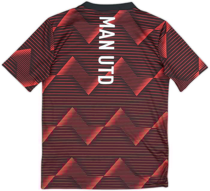 2019-20 Manchester United adidas Training Shirt - 9/10 - (S.Boys)