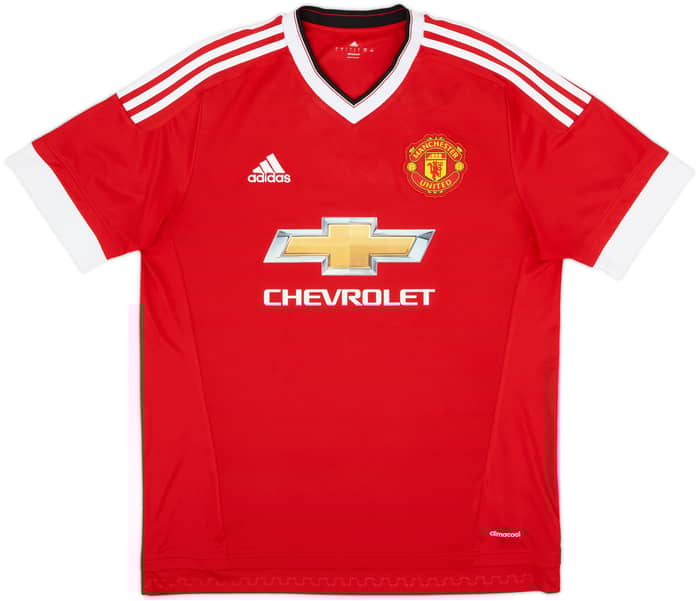 2015-16 Manchester United Home Shirt Mata #8 - 6/10 - (L)