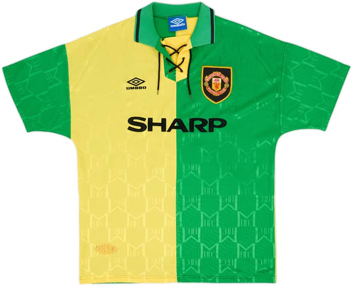 1992-94 Manchester United Third Shirt Cantona #7 - 8/10 - (L)