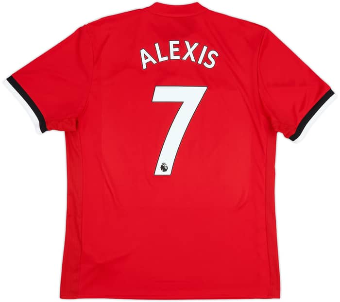 2017-18 Manchester United Home Shirt Alexis #7 - 10/10 - (L)