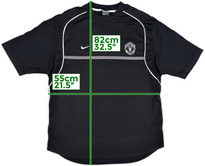 2002-03 Manchester United Nike Training Shirt - 5/10 - (XL)