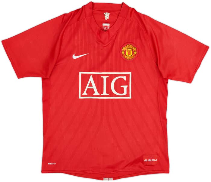 2007-09 Manchester United Home Shirt Ronaldo #7 - 5/10 - (M)
