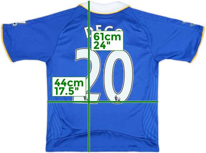 2008-09 Chelsea Home Shirt Deco #20 - 9/10 - (M.Boys)