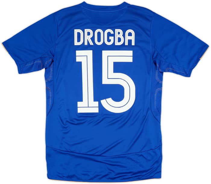 2005-06 Chelsea Centenary Home Shirt Drogba #15 - 7/10 - (S)