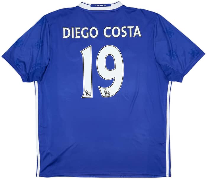 2016-17 Chelsea Home Shirt Diego Costa #19 - 6/10 - (XL)