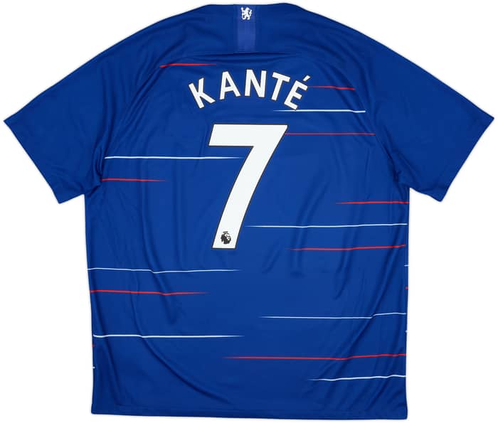 2018-19 Chelsea Home Shirt Kante #7 - 10/10 - (XL)