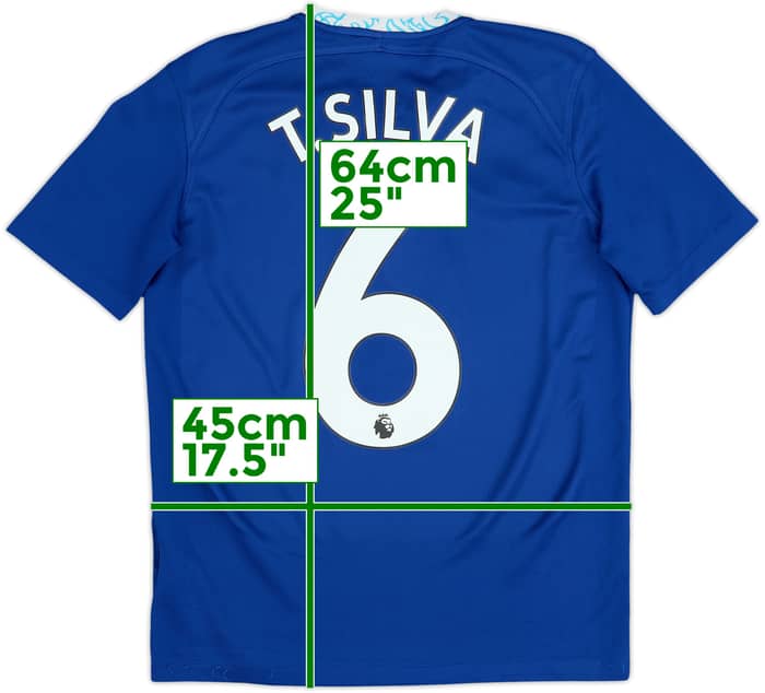 2022-23 Chelsea Home Shirt T.Silva #6 - 6/10 - (XL.Boys)