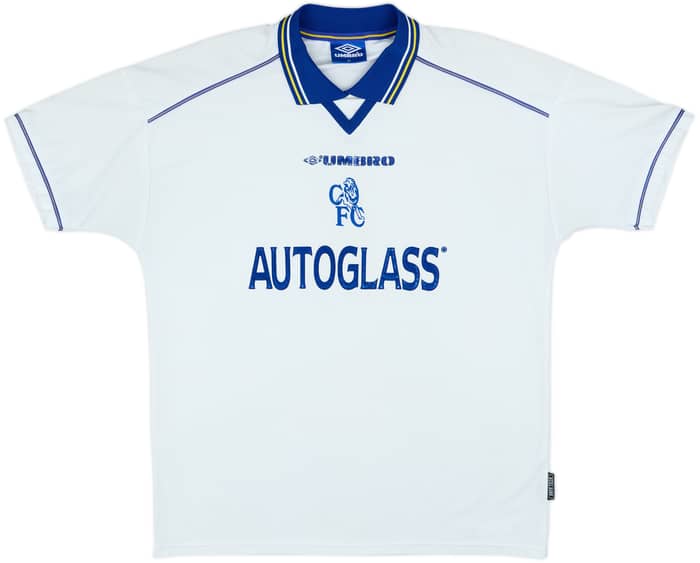 1998-00 Chelsea Away Shirt Desailly #6 - 7/10 - (XL)