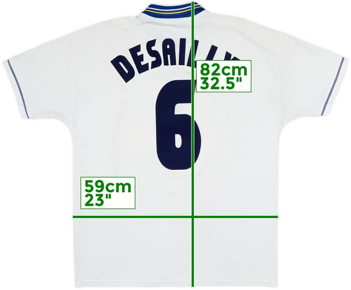 1998-00 Chelsea Away Shirt Desailly #6 - 7/10 - (XL)