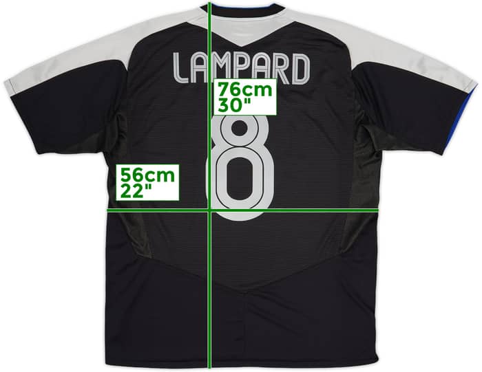 2004-05 Chelsea Away Shirt Lampard #8 - 9/10 - (XL)