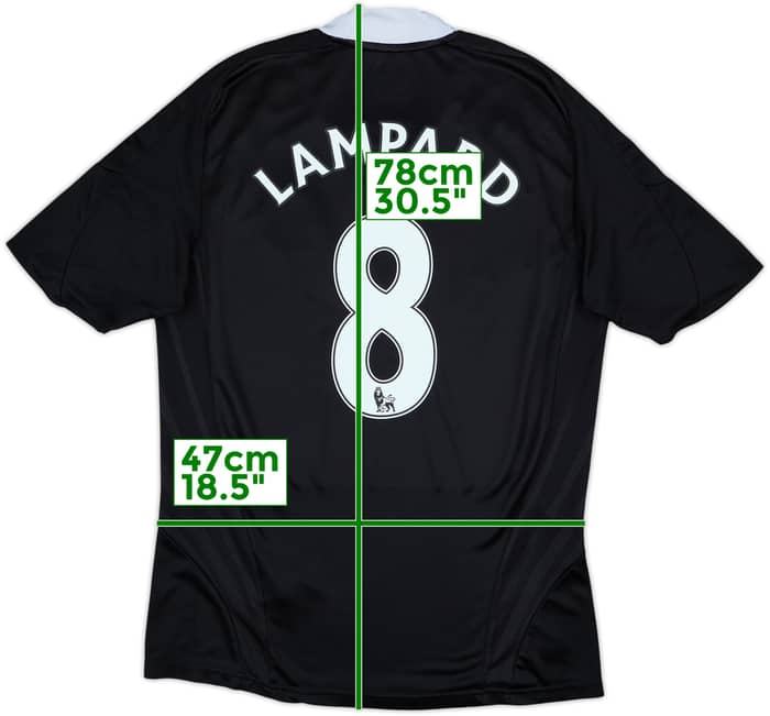 2008-09 Chelsea Away Shirt Lampard #8 - 7/10 - (L)