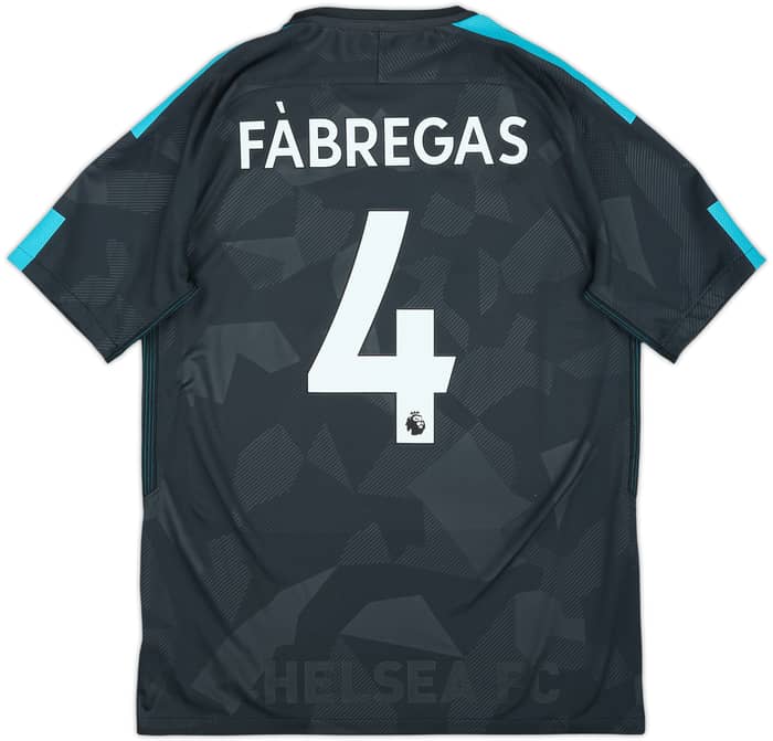 2017-18 Chelsea Third Shirt Fabregas #4 - 9/10 - (M)