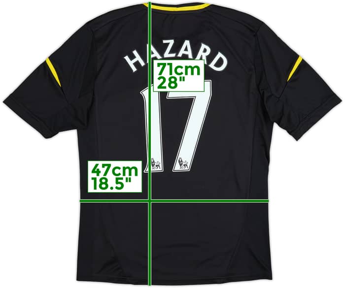 2012-13 Chelsea Third Shirt Hazard #17 - 6/10 - (M)