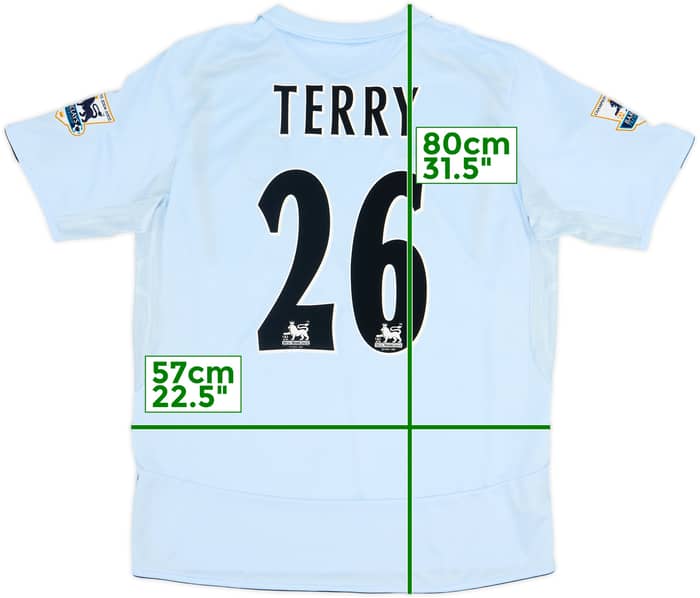 2005-06 Chelsea Away Shirt Terry #26 - 8/10 - (XL)
