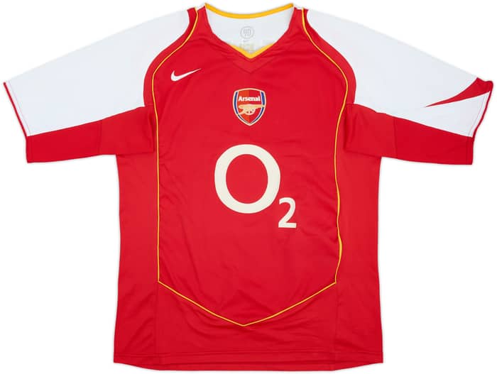 2004-05 Arsenal Home Shirt Vieira #4 - 9/10 - (M)