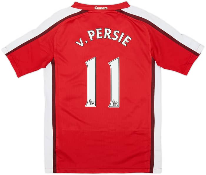 2008-10 Arsenal Home Shirt v.Persie #11 - 6/10 - (S.Boys)