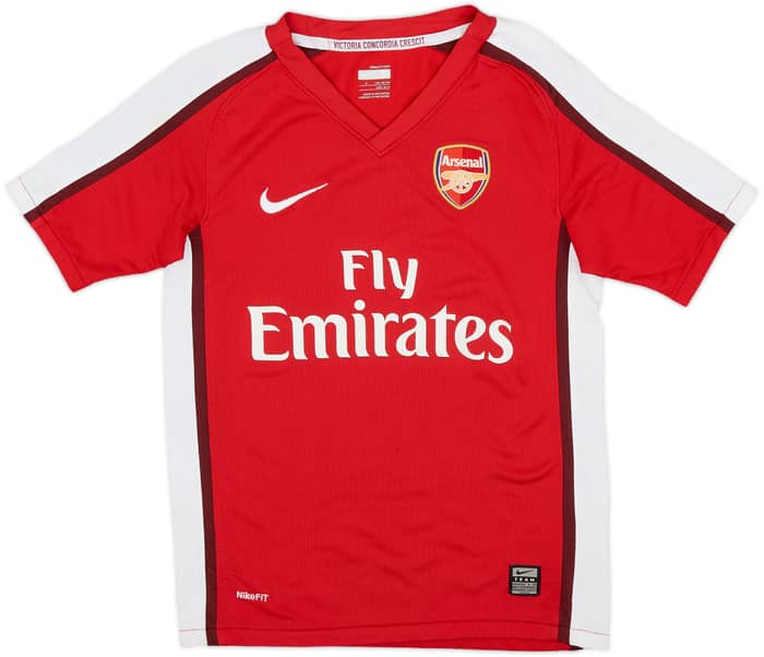 2008-10 Arsenal Home Shirt v.Persie #11 - 6/10 - (S.Boys)