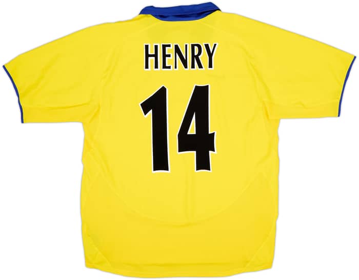 2003-05 Arsenal Away Shirt Henry #14 - 9/10 - (L)