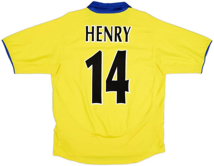 2003-05 Arsenal Away Shirt Henry #14 - 8/10 - (M)