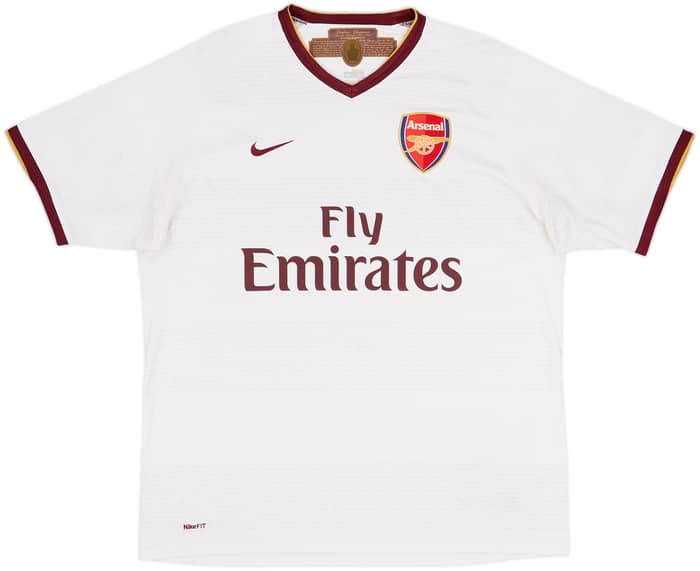 2007-08 Arsenal Away Shirt Fabregas #4 - 6/10 - (L)