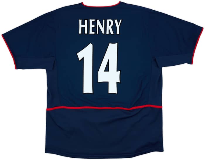 2002-04 Arsenal Away Shirt Henry #14 - 8/10 - (L)