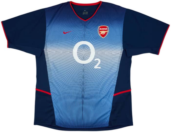 2002-04 Arsenal Away Shirt Henry #14 - 8/10 - (L)