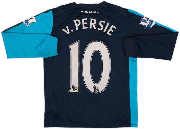2011-12 Arsenal Away L/S Shirt v.Persie #10 - 6/10 - (L.Boys)