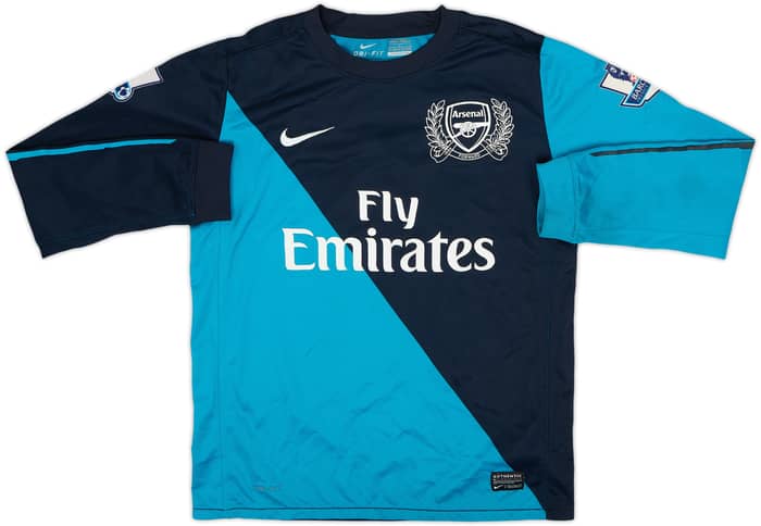 2011-12 Arsenal Away L/S Shirt v.Persie #10 - 6/10 - (L.Boys)