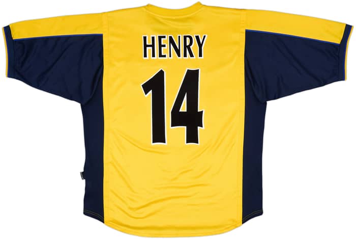 1999-01 Arsenal Away Shirt Henry #14 - 9/10 - (XL)