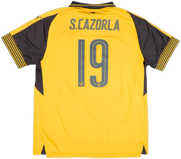 2016-17 Arsenal Away Shirt S.Cazorla #19 - 7/10 - (XXL)