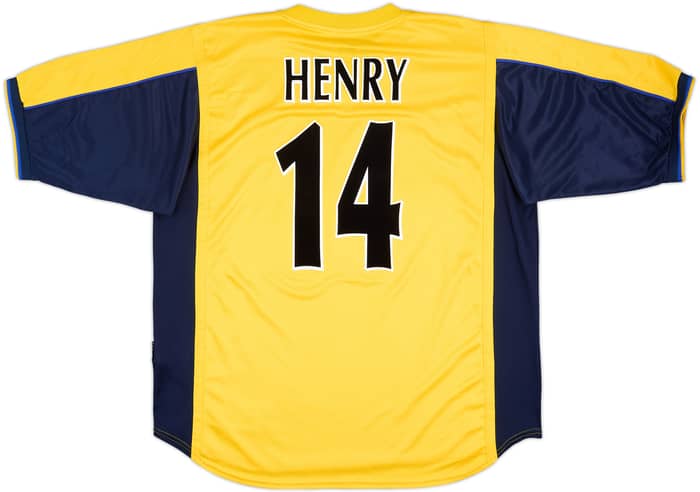 1999-01 Arsenal Away Shirt Henry #14 - 8/10 - (XXL)