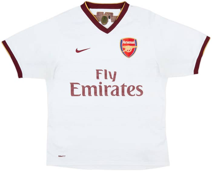 2007-08 Arsenal Away Shirt Fabregas #4 - 7/10 - (S)