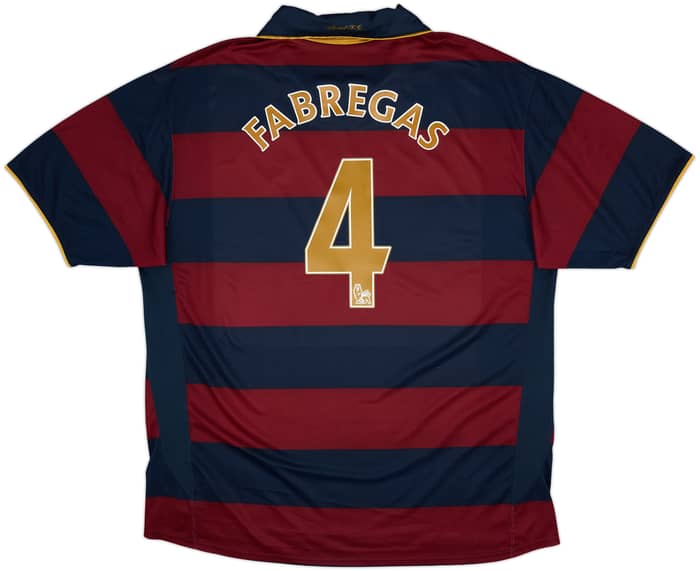 2007-08 Arsenal Third Shirt Fabregas #4 - 7/10 - (XXL)