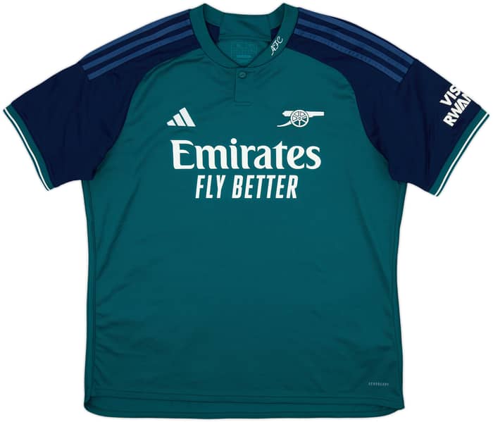 2023-24 Arsenal Third Shirt Saka #7 - 9/10 - (XL)