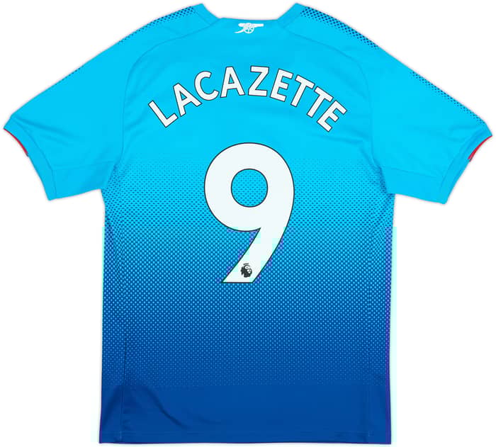 2017-18 Arsenal Away Shirt Lacazette #10 - 10/10 - (S)