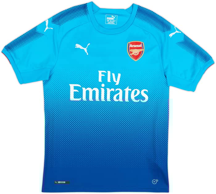 2017-18 Arsenal Away Shirt Lacazette #10 - 10/10 - (S)