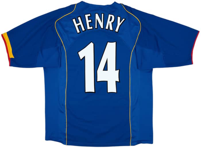 2004-06 Arsenal Away Shirt Henry #14 - 6/10 - (M)