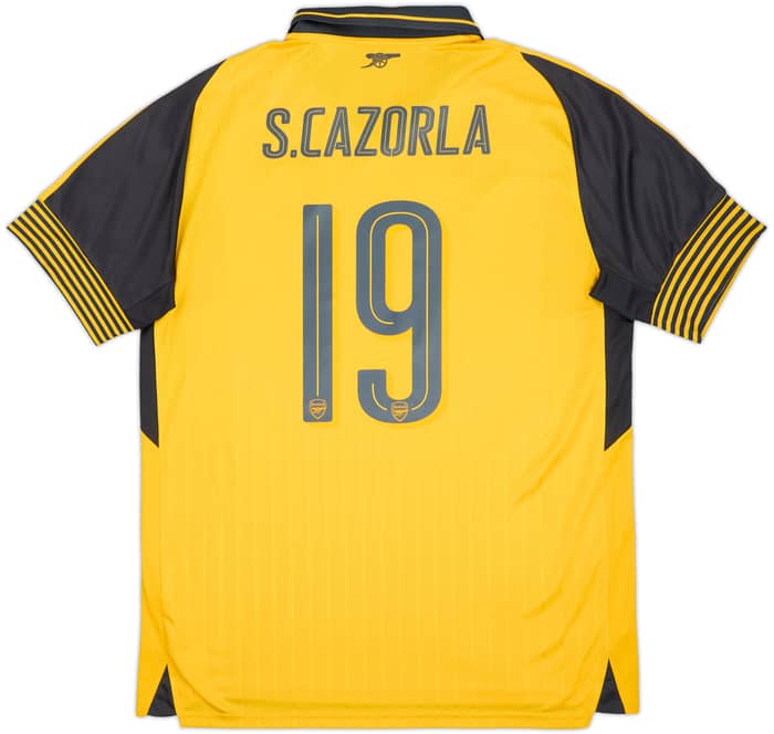 2016-17 Arsenal Away Shirt S.Cazorla #19 - 9/10 - (XL)