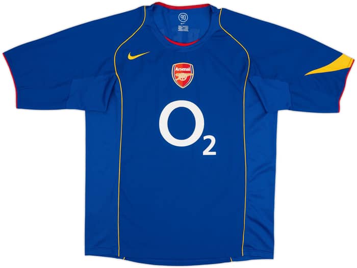Camiseta de visitante del Arsenal 2004-06 Gilberto #19 - 10/10 - (L)