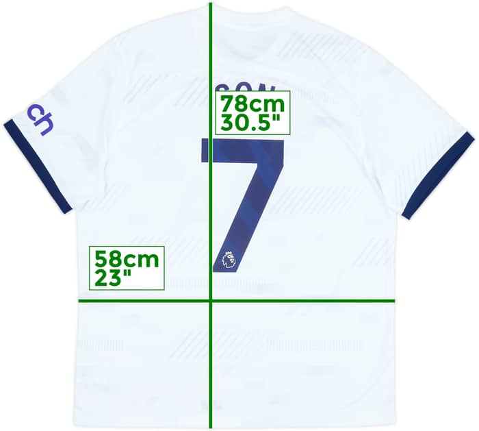 2023-24 Tottenham Home Shirt Son #7 - 8/10 - (XL)