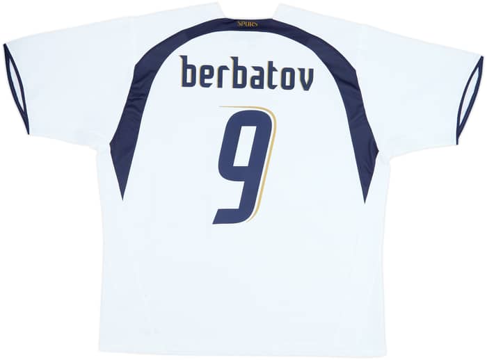 2006-07 Tottenham Home Shirt Berbatov #9 - 8/10 - (XXL)