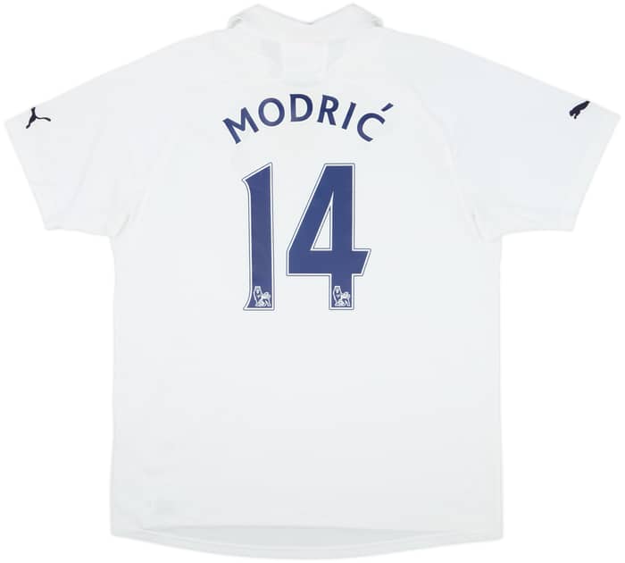 2011-12 Tottenham Home Shirt Modric #14 - 8/10 - (XL)